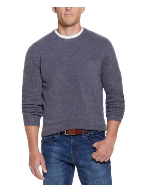 Weatherproof Vintage Men's Soft Touch Raglan Crew Neck Sweater