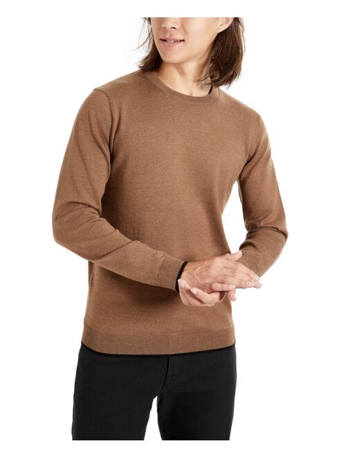 Kenneth Cole Men's Slim Fit Lightweight Crewneck Pullover Sweater