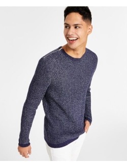 I.N.C. International Concepts Men's Damien Zip-Trim Crewneck Sweater, Created for Macy's