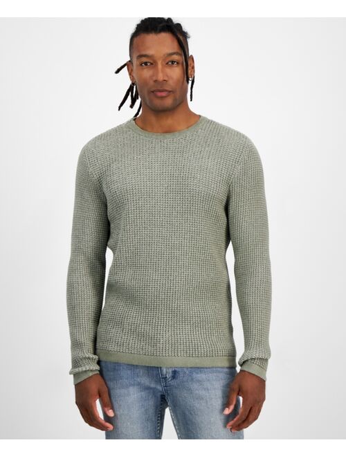 I.N.C. International Concepts Men's Damien Zip-Trim Crewneck Sweater, Created for Macy's