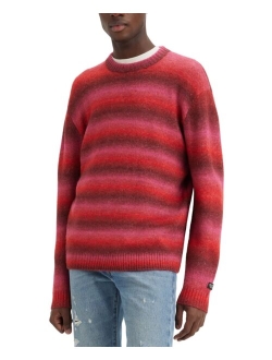 Men's Premium Crewneck Stripe Sweater