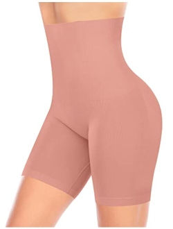 Tummy Control Shapewear Shorts for Women High Waisted Body Shaper Panties Slip Shorts Under Dresses Thigh Slimmer