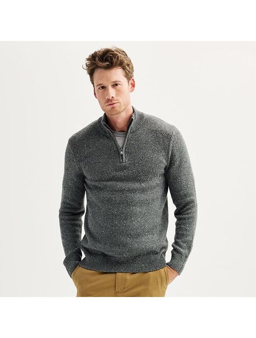 Men's Sonoma Goods For Life Quarter-Zip Sweater