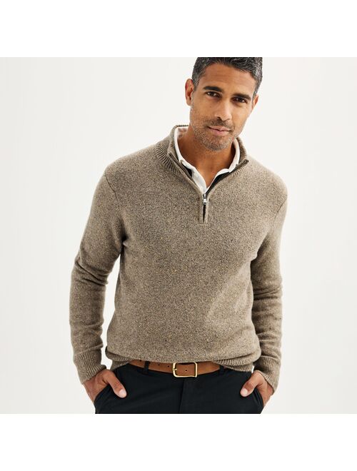 Men's Sonoma Goods For Life Quarter-Zip Sweater