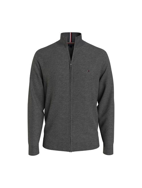 Men's Tommy Hilfiger Solid Full-Zip Sweater