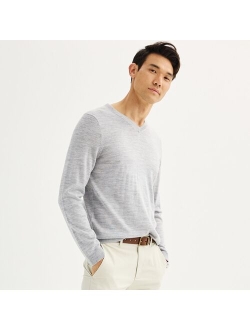 Merino Wool V-Neck Sweater