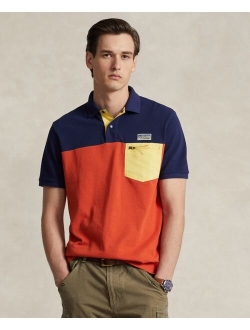 Men's Classic-Fit Mesh Utility Polo Shirt