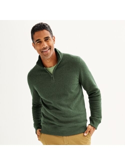 Quarter-Zip Fleece Sweater