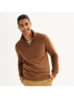 Quarter-Zip Fleece Sweater