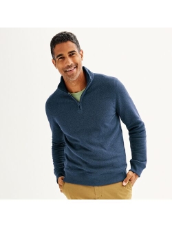 Quarter-Zip Fleece Sweater