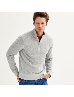 Quarter-Zip Fleece Sweater