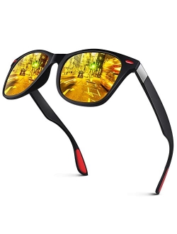 LINVO Polarized Sunglasses for Men and Women,Driving Fishing Golf HD UV400 Shades