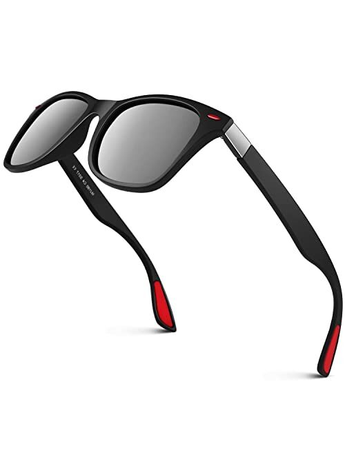 LINVO Polarized Sunglasses for Men and Women,Driving Fishing Golf HD UV400 Shades