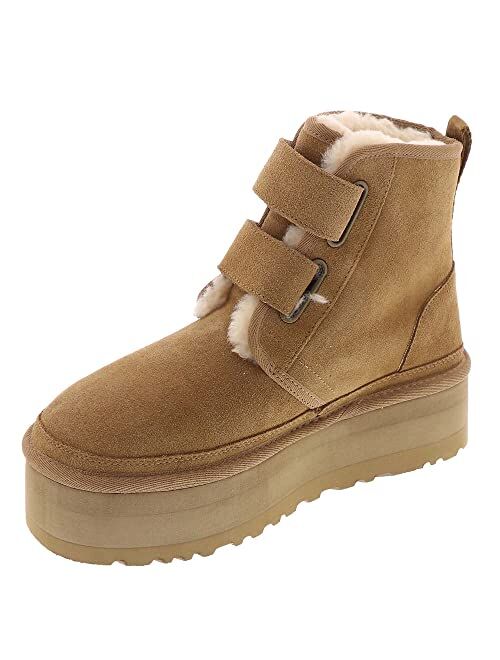 UGG Women's Neumel Double-Strap Platform Booties