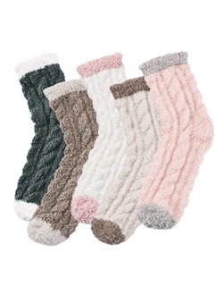 Trifabricy Fuzzy Socks for Women - Fluffy Socks Women, Cozy Socks Slipper Socks for Women