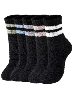 Trifabricy Fuzzy Socks for Women - Fluffy Socks Women, Cozy Socks Slipper Socks for Women