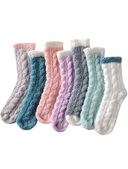 Nimalpal Fuzzy Socks - Fuzzy Socks for Women Fluffy Socks Cozy Warm Socks Slipper Socks Winter Socks for Women Soft Socks