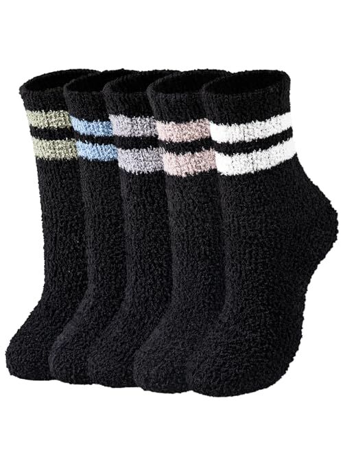 Pleneal Fuzzy Socks for Women - Fluffy Socks Women, Slipper Socks for Women, Thick Super Warm Fluffy Socks Cozy Socks