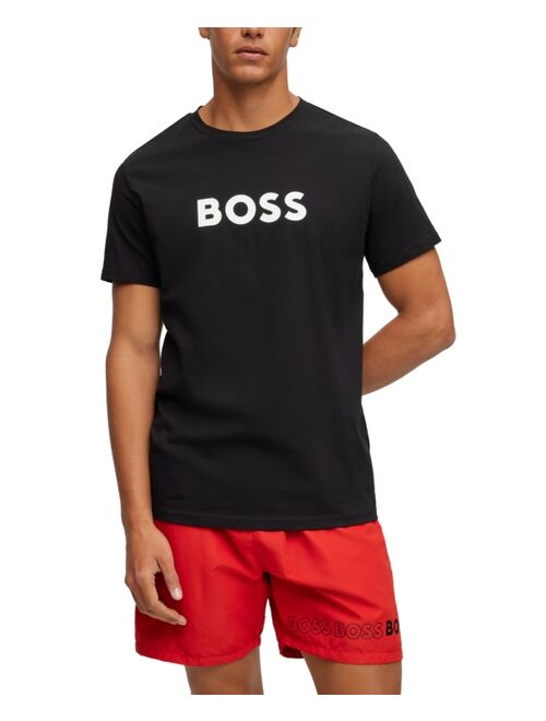 BOSS BY HUGO BOSS Men's Contrast Logo T-shirt