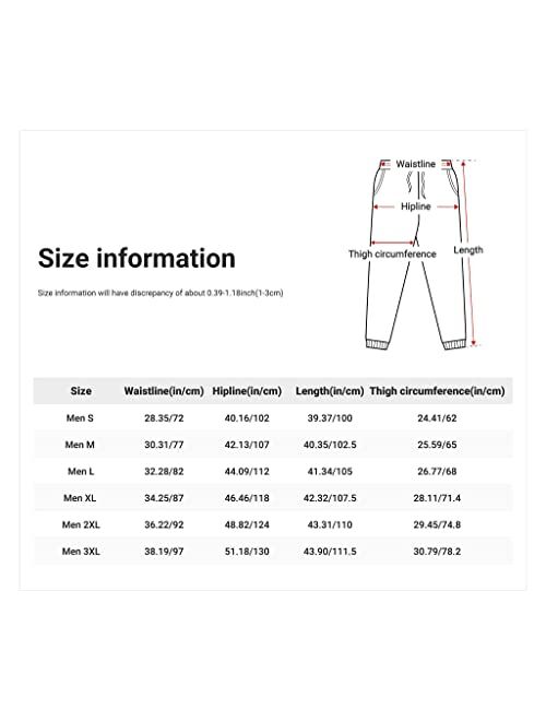 ISMV Men's Sweatpants Jogger Pants Drawstring Running Workout Pants Sweatpants with Pocket