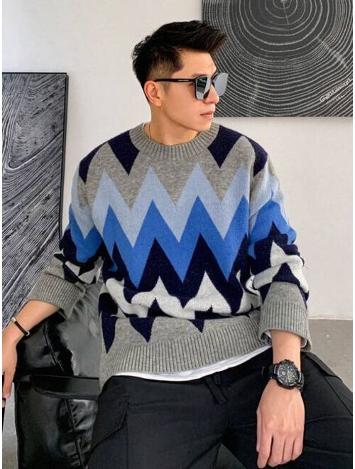 DAZY Kpop Men s Casual Sweater