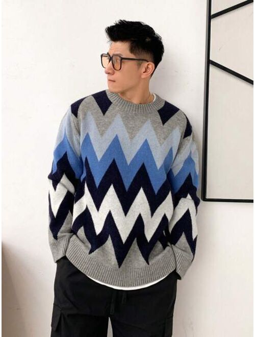 DAZY Kpop Men s Casual Sweater