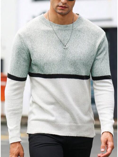 Manfinity Hypemode Men Color Block Sweater