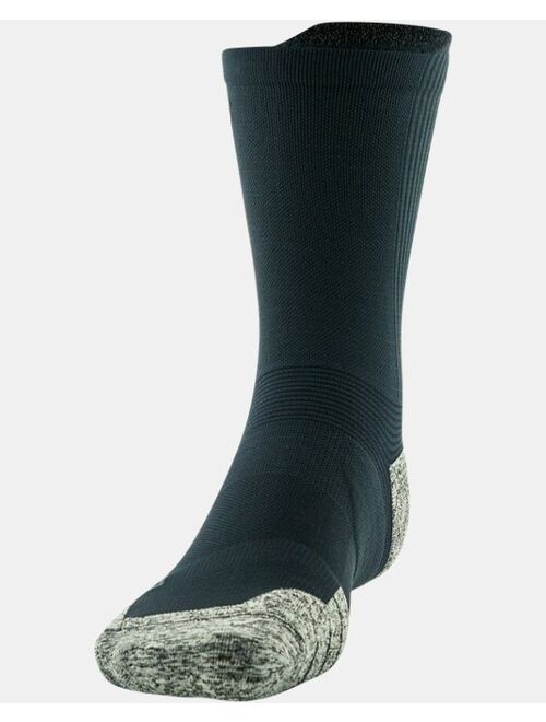 Under Armour Unisex UA ArmourDry Run Cushion 3-Pack Mid-Crew Socks