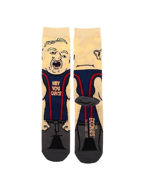 Licensed Character Men's Goonies Sloth Crew Sock