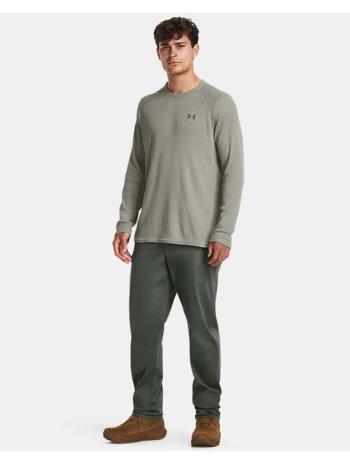 Under Armour Men's UA Waffle Max Crew Neck Long Sleeve T-Shirt