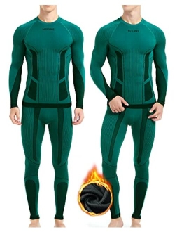 Nooyme Thermal Underwear for Men Long Underwear Mens Long Johns for Men, Base Layer Men for Cold Weather