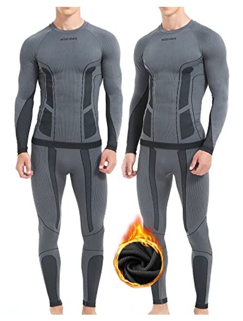 Nooyme Thermal Underwear for Men Long Underwear Mens Long Johns for Men, Base Layer Men for Cold Weather