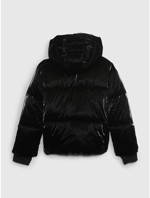 Gap Kids Nylon Shine Puffer Jacket