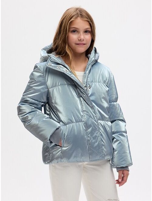 Gap Kids Nylon Shine Puffer Jacket