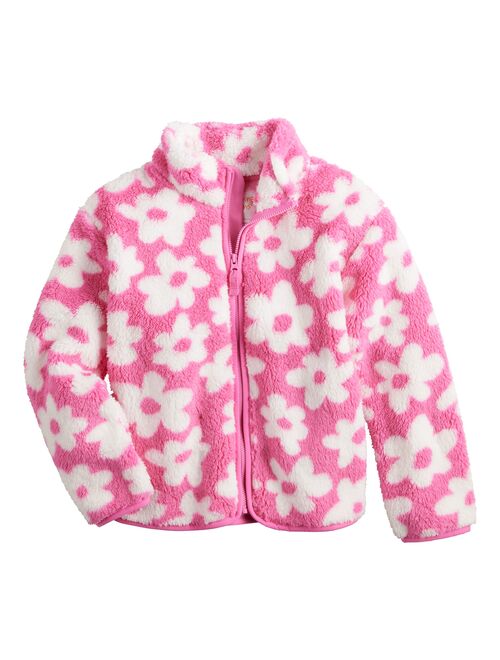 Girls 4-12 Jumping Beans Fleece Jacket