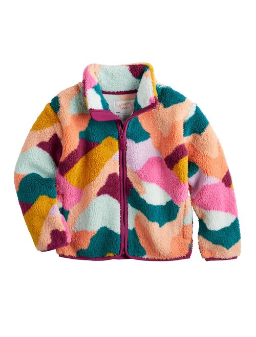 Girls 4-12 Jumping Beans Fleece Jacket