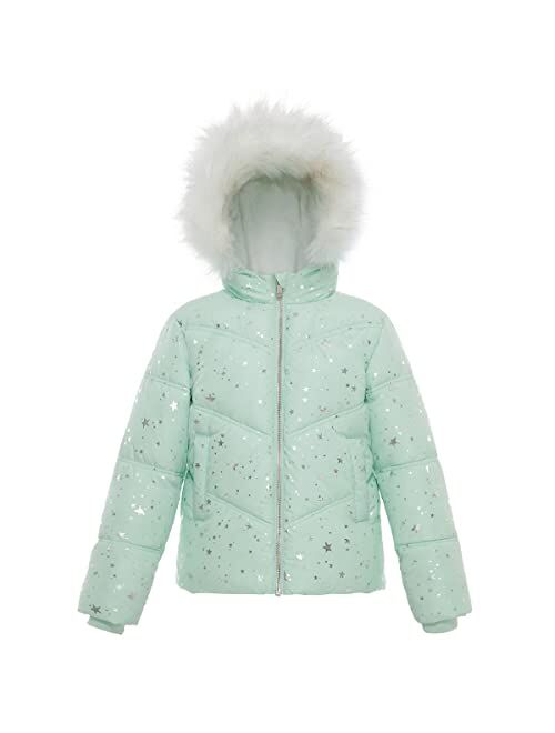 ROKKA&ROLLA Little and Big Girls' Heavyweight Puffer Jacket Bubble Coat