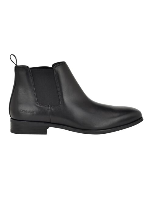 Calvin Klein Men's Donto Slip-On Pointy Toe Boots