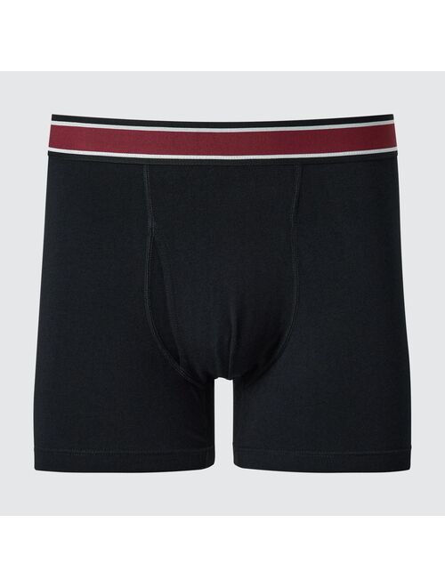 Uniqlo Cotton Waist Striped Boxer Briefs