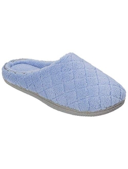 Women's Lacey Machine Washable Memory Foam Comfort Easy on/Off Clog Slipper