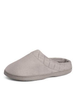 Women's Indoor/Outdoor Memory Foam Darcy Microfiber Velour Clog, Wide Widths Slipper