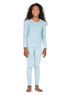  Zando Girls Thermal Underwear Set Toddler Fleece