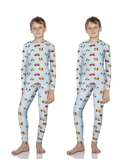 Rocky Thermal Underwear For Boys (Long Johns Thermal Set) Shirt & Pants, Base Layer w/Leggings/Bottoms Ski/Extreme Cold