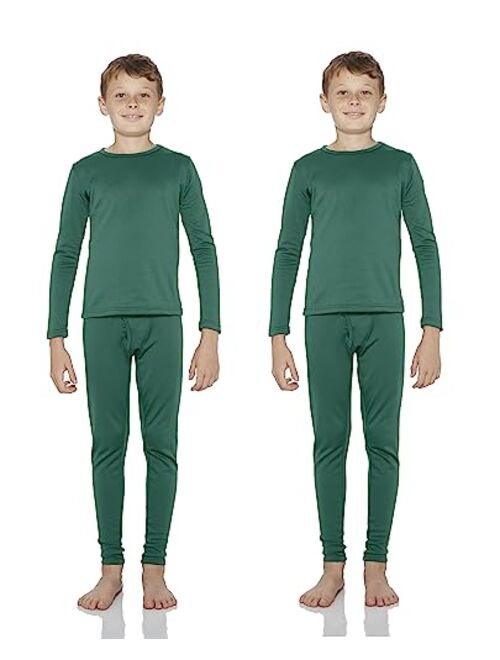 Rocky Thermal Underwear For Boys (Long Johns Thermal Set) Shirt & Pants, Base Layer w/Leggings/Bottoms Ski/Extreme Cold