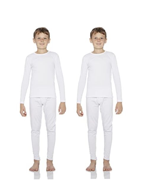 Rocky Thermal Underwear For Boys (Long Johns Thermal Set) Shirt & Pants, Base Layer w/Leggings/Bottoms Ski/Extreme Cold