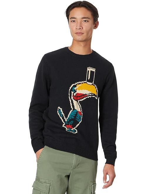 Lucky Brand Guinness Intarsia Crew Neck Sweater