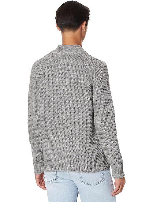 Lucky Brand Nep Mock Neck Sweater