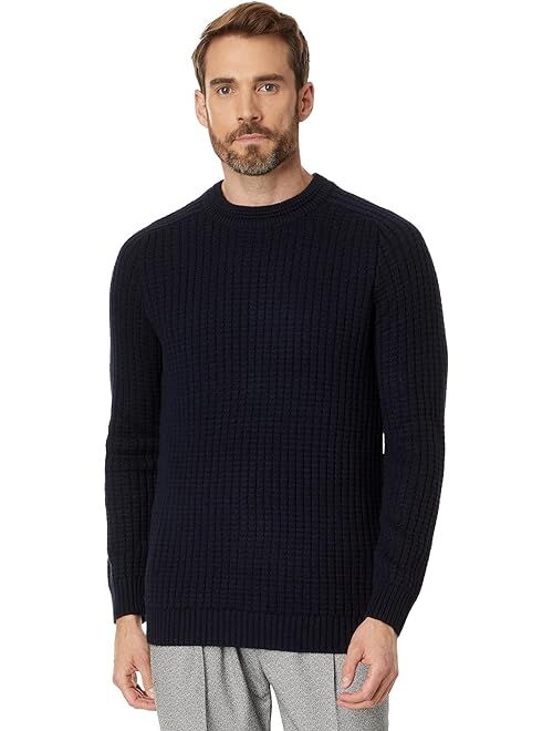 Karl Lagerfeld Paris Texture Crew Neck Sweater