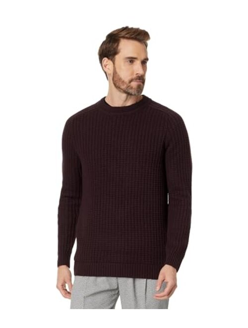 Karl Lagerfeld Paris Texture Crew Neck Sweater