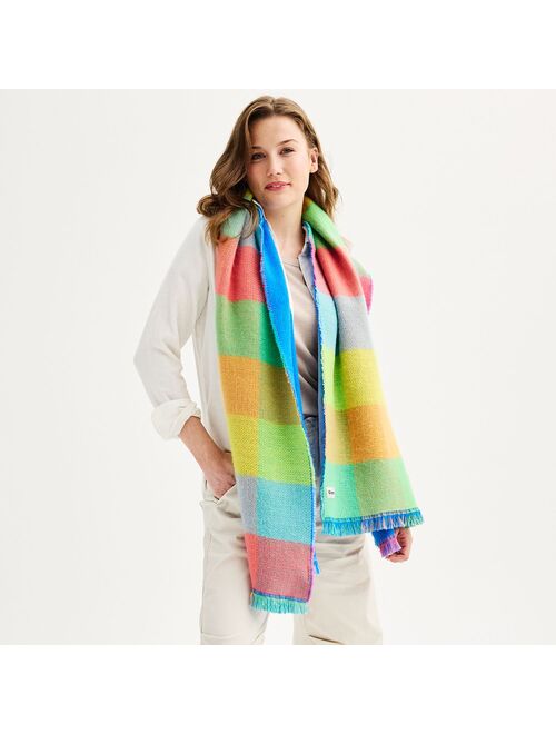 crayola x kohls Crayola X Kohl's Plaid Blanket Scarf